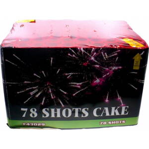 78 Shots Cake 20/30/37mm Multikalibr