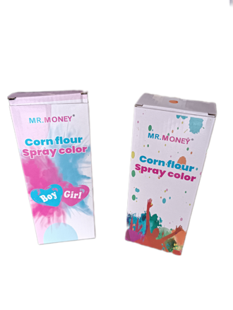 Spray s práškem Modré Barvy 