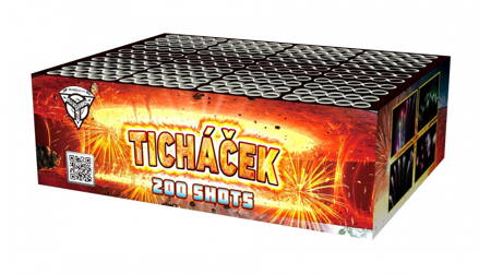 TICHÁČEK - ohňostrojná sestava 200 ran