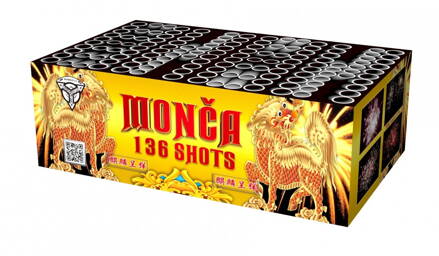 MONČA - ohňostrojná sestava 136 ran